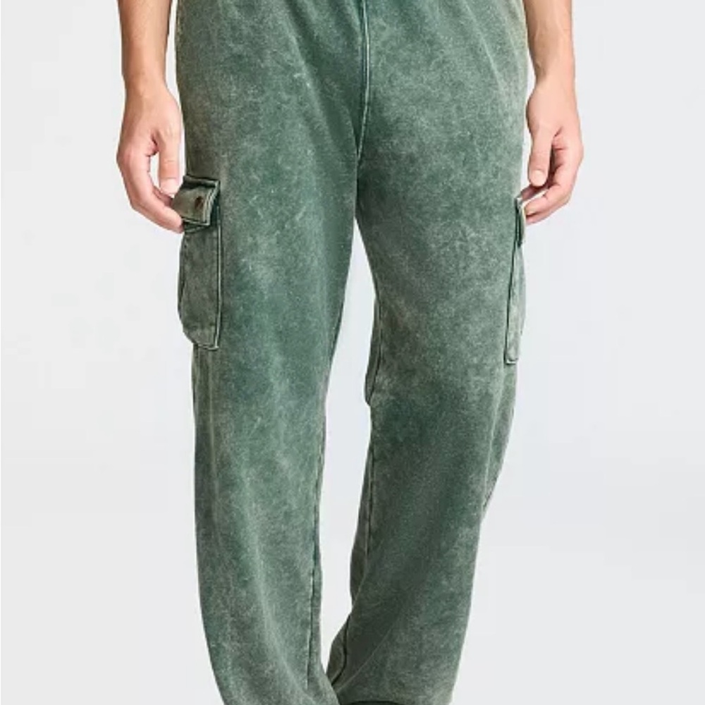 Champion Olive Cargo Pants for Men